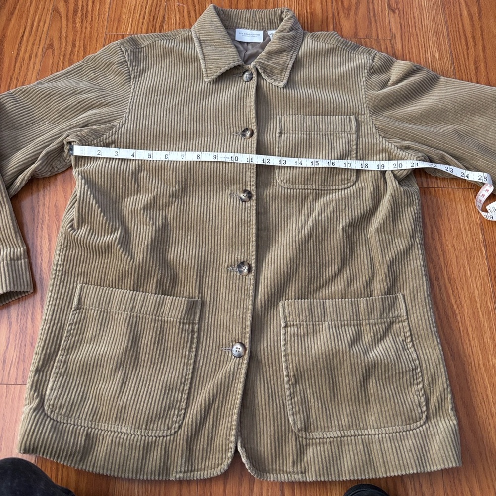MINIMALIST CORDUROY JACKET by LIZ CLAIBORNE - Picture 3 of 9
